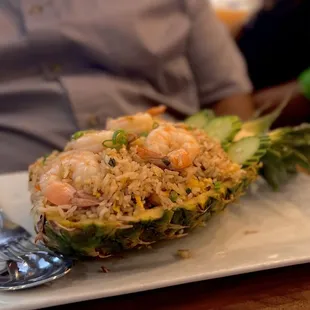 Pineapple fried rice