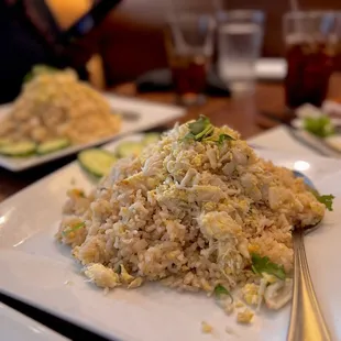 Crab fired rice