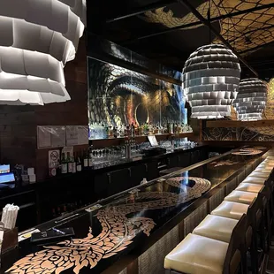 The bar
