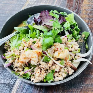 shrimp and rice salad