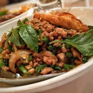 Basil Minced Chicken