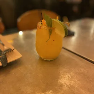 Passion fruit margarita