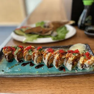 Heaven and Earth Roll - delicious!