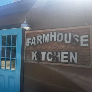 the front of the building