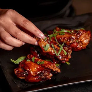 Cognac wings