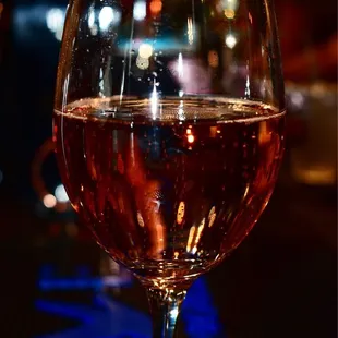 Black owned wine available at the bar inside of Soirée Cafe