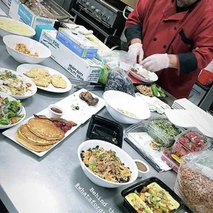 Our head chef busy at work :)