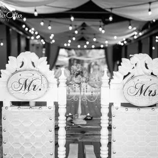 Inside of the Stable House. Mr &amp; Mrs Chairs