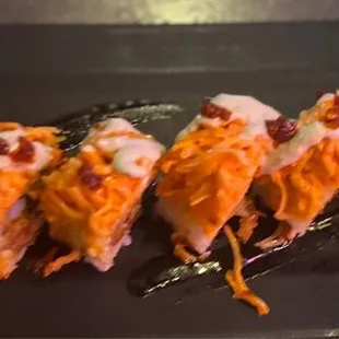 Hot Boy Roll ( do not know what&apos;s in it ) delicious