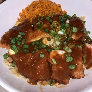 Pork Tenderloin Katsudon