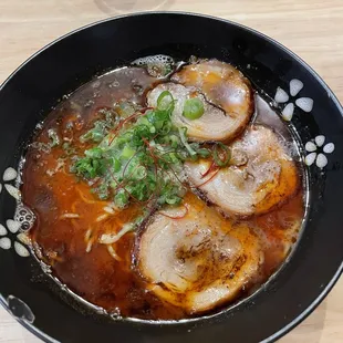 Black Tonkatsu Ramen
