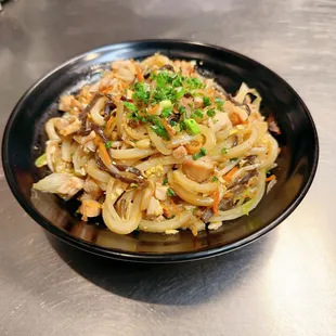 Chicken Fried Udon