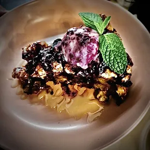 Blackberry Bread Pudding - Special of the night