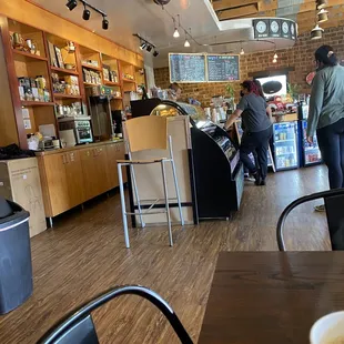 Nice selection of breakfast, pastries and coffee options this morning,