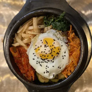 Bibimbap with beef Bulgogi