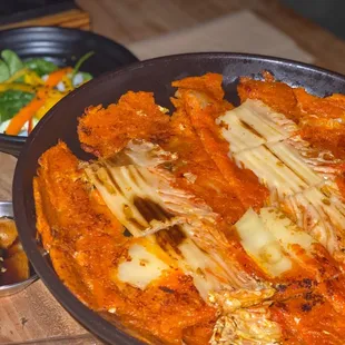 kimchi Seafood Pancake