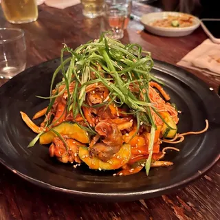 Sea Snail Salad with noodles