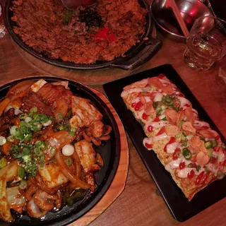 Stir-fried Baby Octopus & Pork Belly