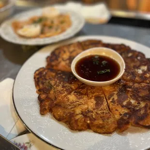 Kimchi pancake