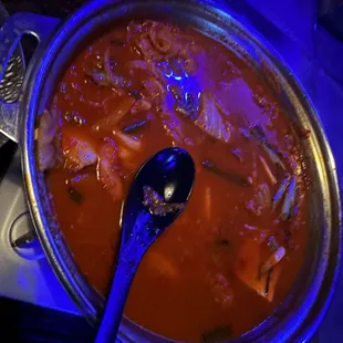 Kimchi stew ( literally amazing. )