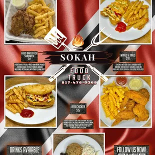  variety of food items