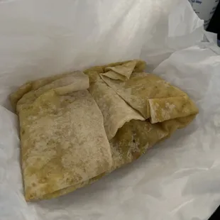 Dhalpourie Goat Roti wrapped up