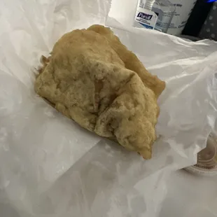 Doubles with Tamarind and Cucumber Chutney