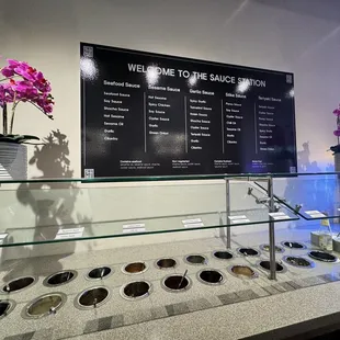 a display of hotpots