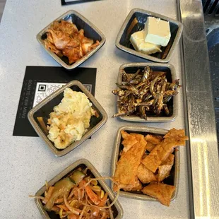 The side dishes did not taste good at all. It taste overdue and plain. It was not very appetizing.