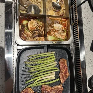 grilled fish, food