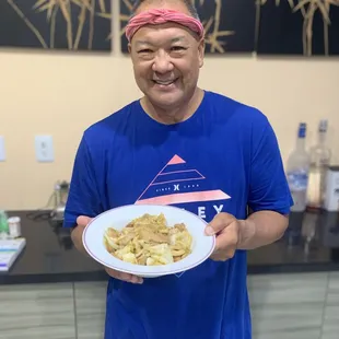 Ta da~~~ Oishisou. 
Itadakima~su. :-)