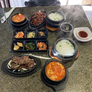 14. Spicy Pork Bulgogi and Tofu Combination