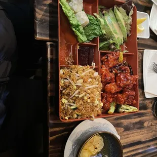 Asian Cuisine Bento Box