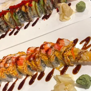 Volcano Roll Black Dragon Roll