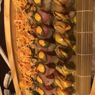 Soku Roll mango shrimp roll