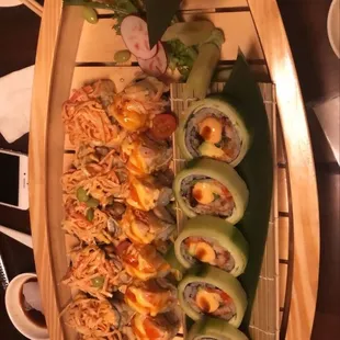 food, sushi, sashimi, sushi and sashimi