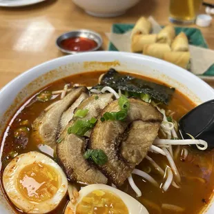 R2. Spicy Black Garlic Chashu Ramen