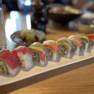 Rainbow roll