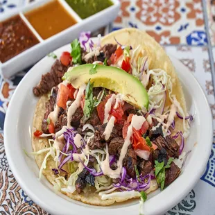 Grande Taco with Steak.