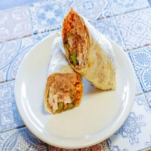 Fajitas Burrito.