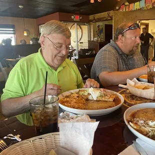 Super burritos!  Look at those portions..!!