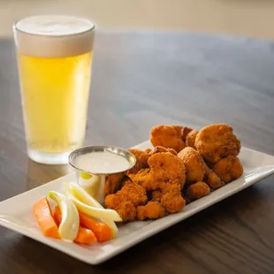 Buffalo Cauliflower Bites