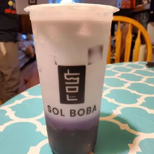 Blueberry Milk Tea