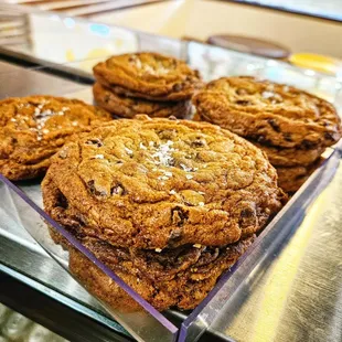 Sea Salt Chocolate Chip Cookies made by Baked Visalia