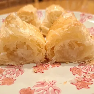 Inside a Coconut Pastele or Pastry
