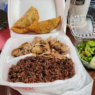 Everything tastes good.