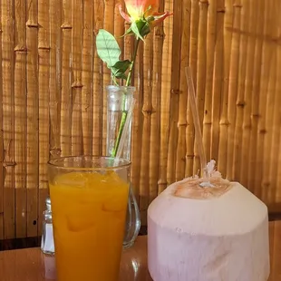 Mango Juice &amp; Coconut water