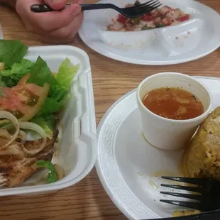 Mofongo Con Churrasco