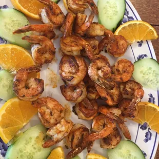 Grilled shrimp. Great flavor