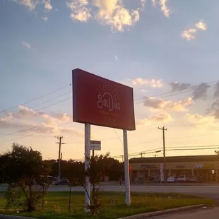 My view from outside the Ice Cream Shop